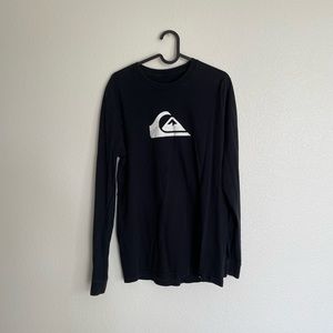 2 quiksilver long sleeve shirts! size medium